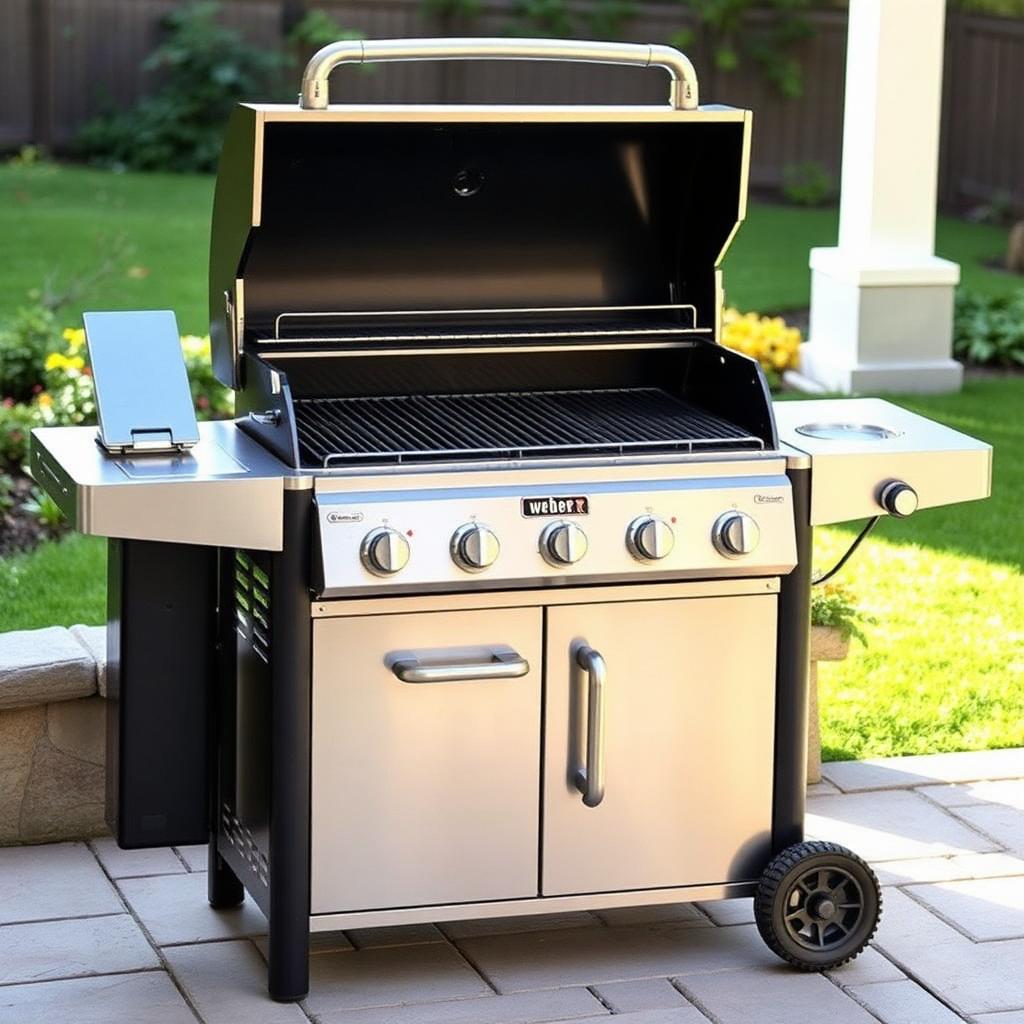 Weber Summit S-670 premium 6-burner stainless steel gas grill